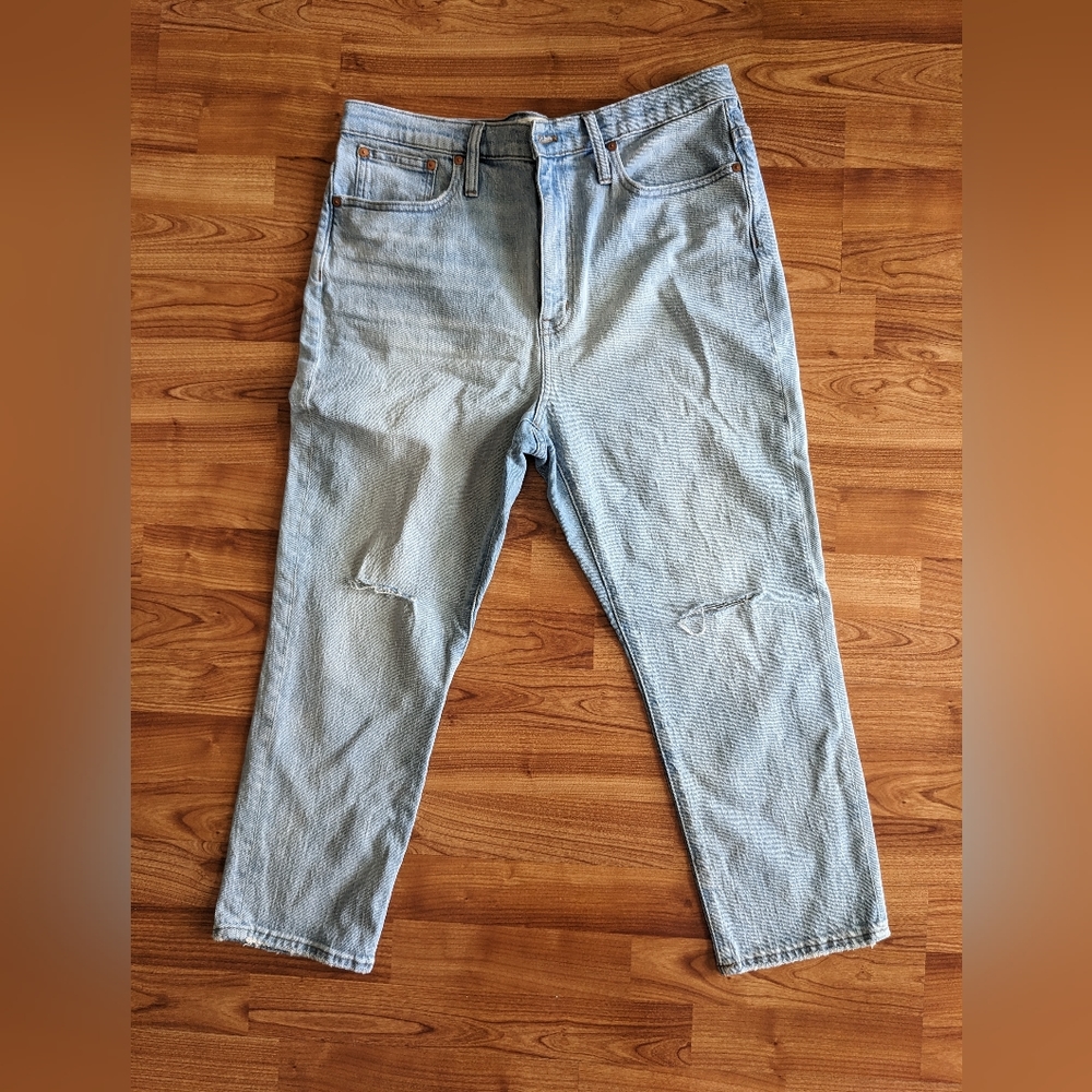 Madewell The Petite High-Rise Slim Boyjeans